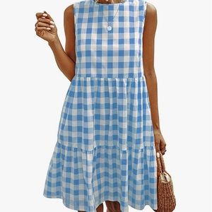 Buffalo Check Summer Dress